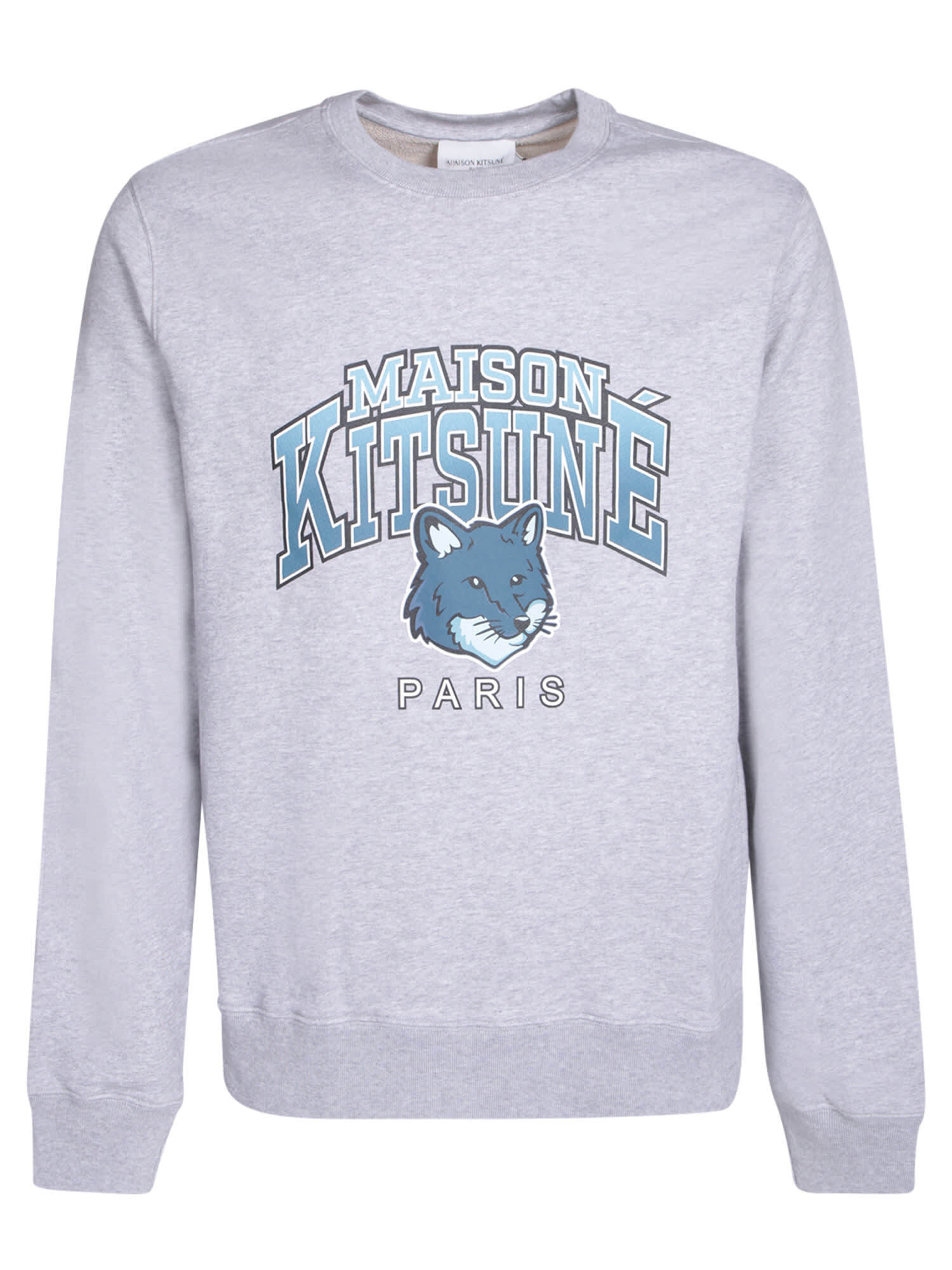 メゾンキツネ トレーナー メンズ 【毎月1日はエントリーでポイント3倍！】 MAISON KITSUNE メゾン キツネ グレー Grey トレーナー メンズ 秋冬2023 LM00305 KM0001 H120 【関税・送料無料】【ラッピング無料】 ia