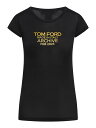 TOM FORD トム フォード Tシャツ レディース 秋冬2023 TSJ559FAX835 XLBGO BLACK GOLD 【関税・送料無料】【ラッピング無料】 ia