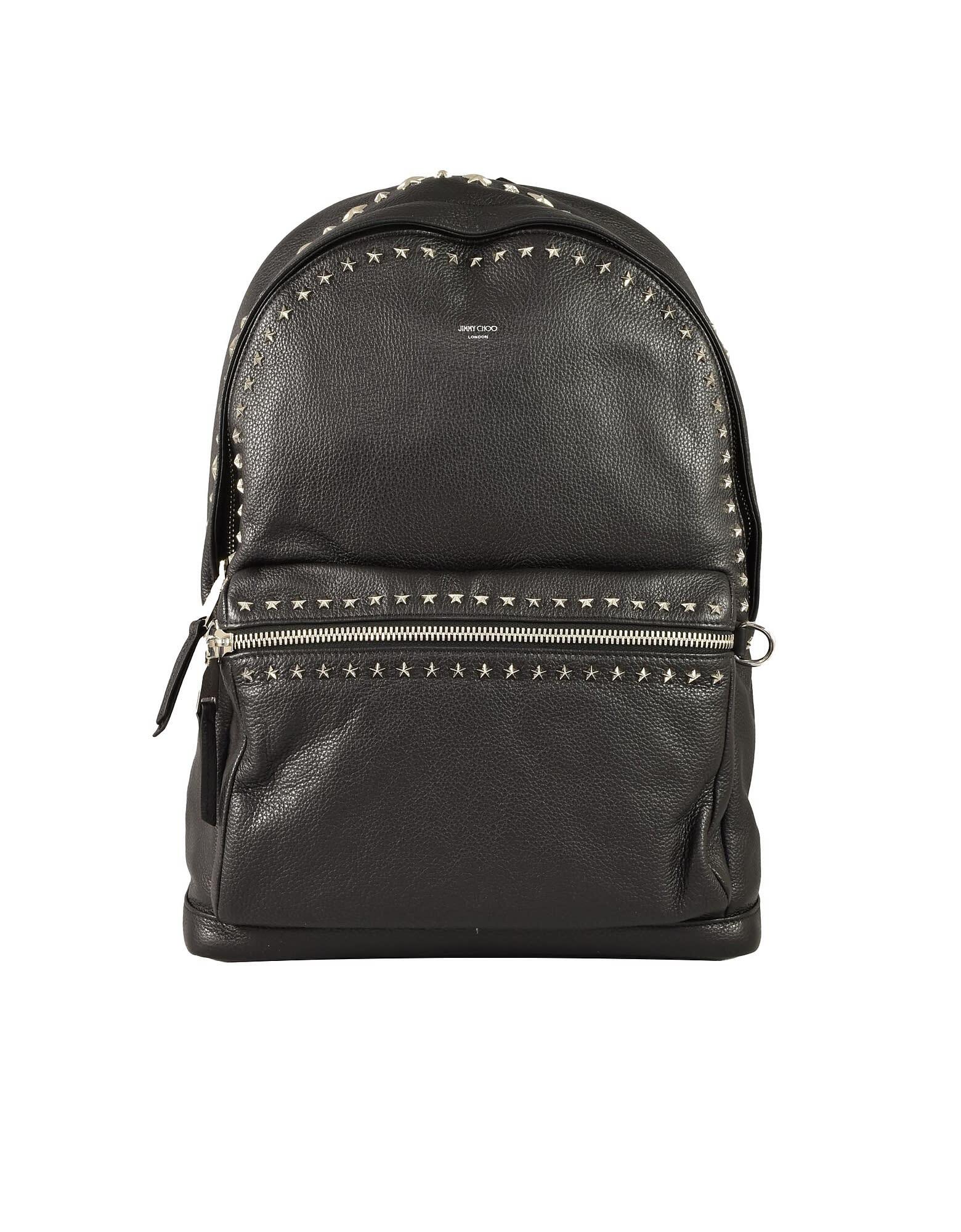 JIMMY CHOO ジミーチュウ ブラック Black バックパック メンズ 秋冬2023 WILMER UUF 202 TU 【関税・送料無料】【ラッピング無料】 iaのサムネイル