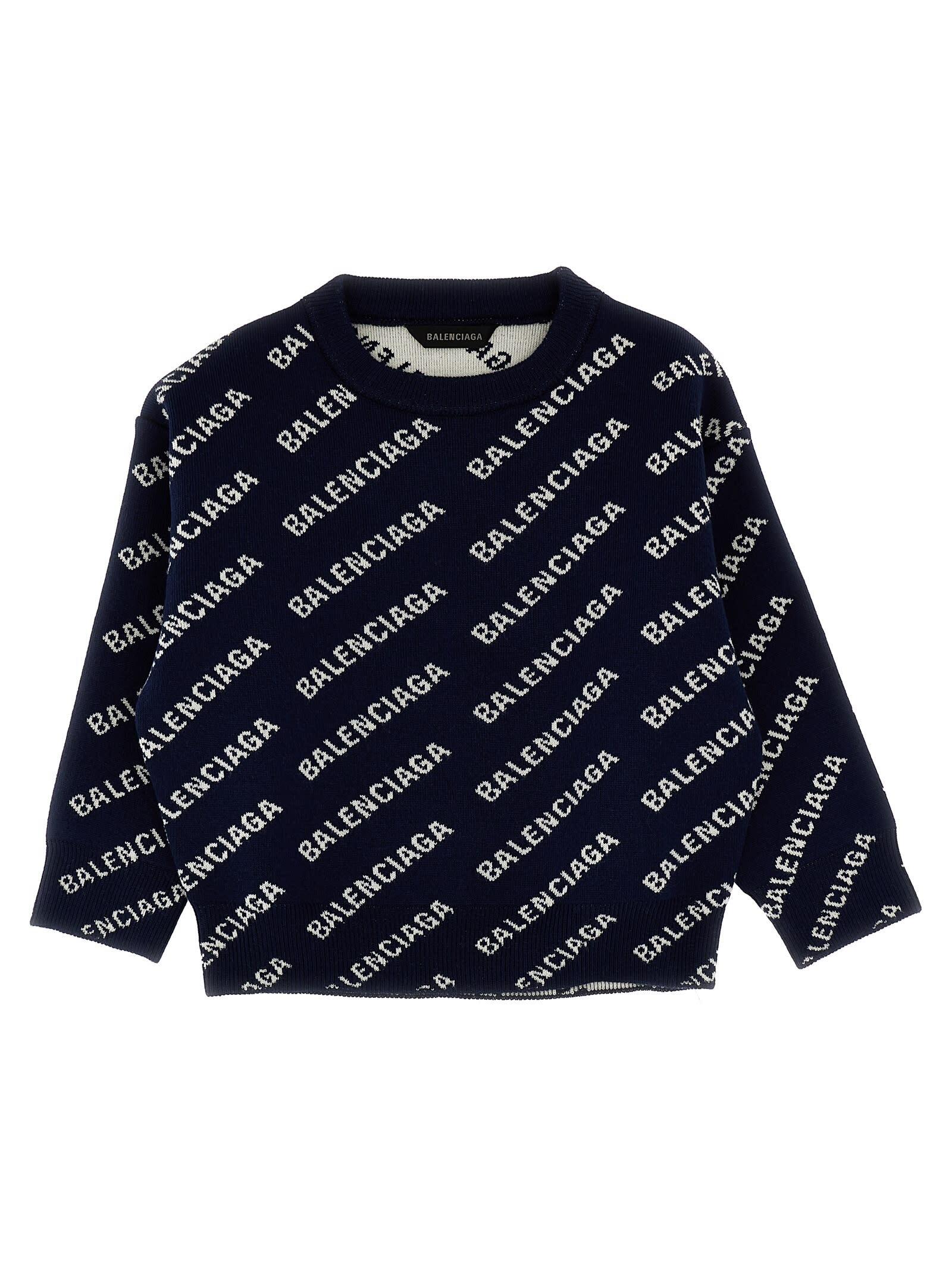 BALENCIAGA バレンシアガ ネイビー NAVY スウェット ボーイズ 秋冬2023 744377 T32338502 【関税・送料無料】【ラッピング無料】 ia