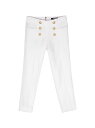 BALMAIN バルマン ホワイト Bianco パンツ ガールズ 春夏2023 BS6C60I0139 101 【関税・送料無料】【ラッピング無料】 ia