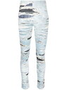 【15,000円以上1,000円OFF!!】 JOHN RICHMOND ジョンリッチモンド ブルー Denim レギンス レディース 秋冬2023 RWA23334LE-BSC 【関税・送料無料】【ラッピング無料】 ia