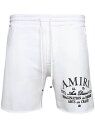 【楽天スーパーSALE!!100000円以上4000円OFFクーポン対象】 AMIRI アミリ ホワイト Bianco ショーツ メンズ 秋冬2023 PF23MJP007 100 【関税・送料無料】【ラッピング無料】 ia