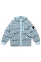 STONE ISLAND JUNIOR ストーン アイランド ブルー LIGHT BLUE ジャケット ボーイズ 秋冬2023 791640719 V0041 【関税・送料無料】【ラッピング無料】 ia