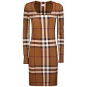 【15,000円以上1,000円OFF!!】 BURBERRY バーバリー ブラウン Brown ドレス レディース 春夏2023 8062946 【関税・送料無料】【ラッピング無料】 ia