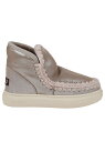 MOU ムー ブーツ レディース 秋冬2023 MU.FW411000C MGEGRY ELEPHANT GREY MICROGLITTER  ia