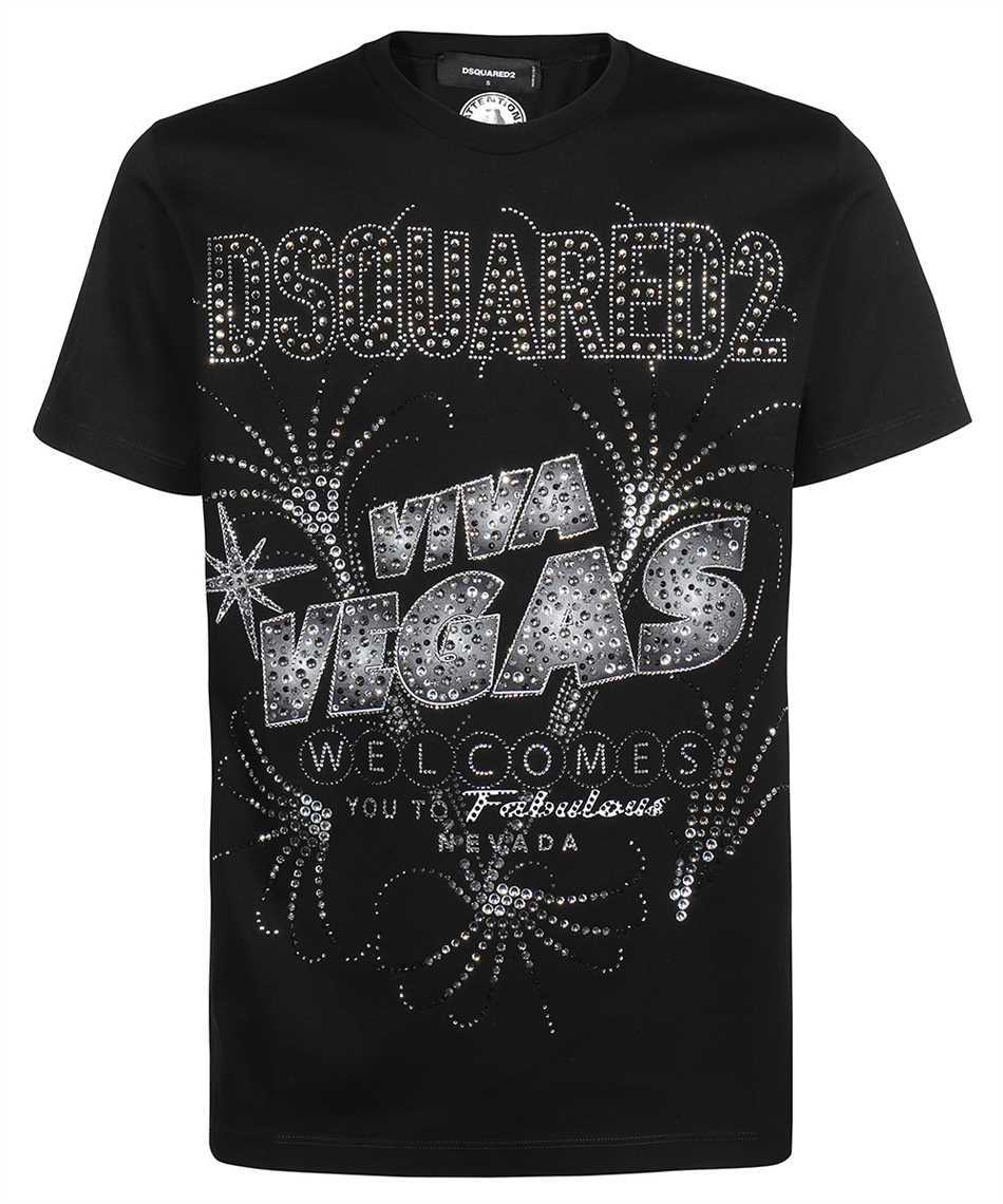 DSQUARED2 ディースクエアード ブラック black Tシャツ メンズ 秋冬2022 S74GD1062S23009_900 【関税・送料無料】【ラッピング無料】 ia