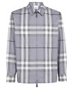 【15,000円以上1,000円OFF!!】 BURBERRY バーバリー グレー grey シャツ メンズ 秋冬2022 8055738132229_A6114 【関税・送料無料】【ラッピング無料】 ia