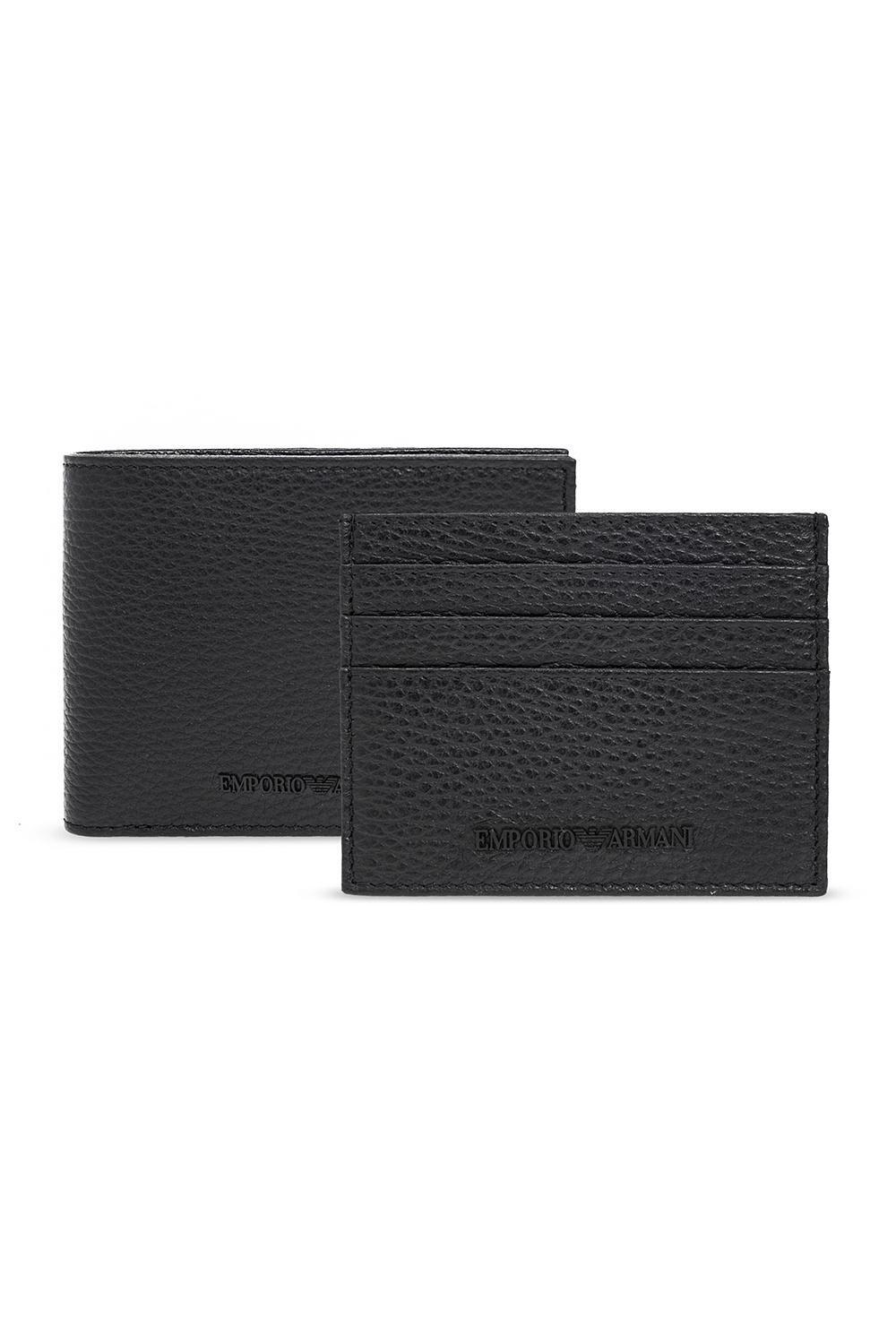 アルマーニ 財布（メンズ） EMPORIO ARMANI エンポリオ アルマーニ ブラック Nero 財布 メンズ 秋冬2023 Y4R378Y068E 80001 【関税・送料無料】【ラッピング無料】 ia