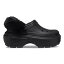 CROCS クロックス フラットシューズ レディース 秋冬2023 CR.208546 BLK 【関税・送料無料】【ラッピング無料】 ia