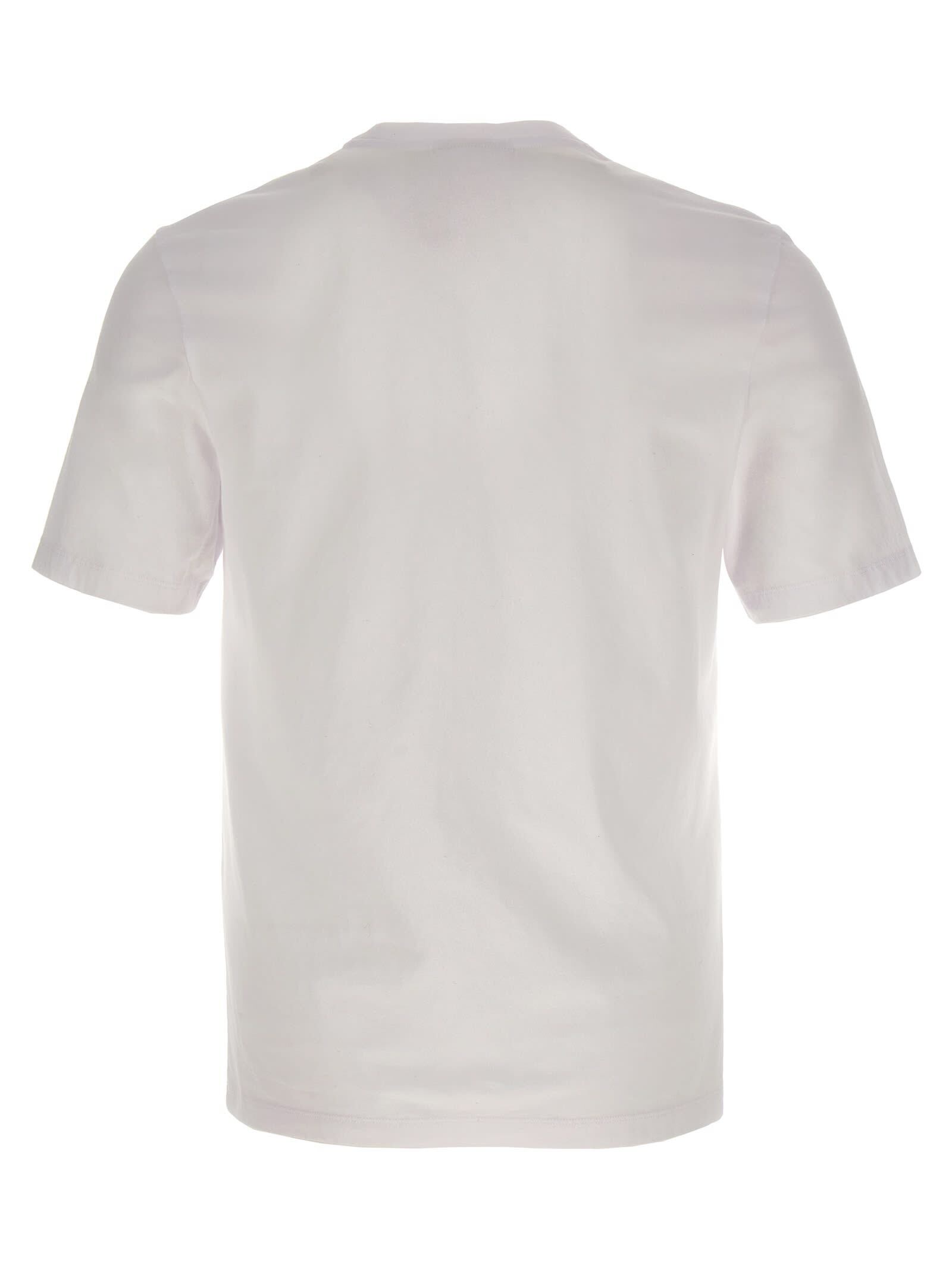 MAISON KITSUNE メゾン キツネ ホワイト White Tシャツ メンズ 秋冬2023 LM00123KJ0008P100 【関税・送料無料】【ラッピング無料】 ia 2