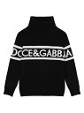 DOLCE&GABBANA ドルチェ＆ガッバーナ ブラック Nero スウェット ボーイズ 秋冬2023 L4KW77JCVM5 【関税・送料無料】【ラッピング無料】 ia