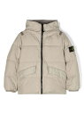 STONE ISLAND JUNIOR ストーン アイランド ベージュ Beige ジャケット ボーイズ 秋冬2023 791640223 V0092 【関税・送料無料】【ラッピング無料】 ia