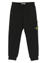 STONE ISLAND JUNIOR ストーン アイランド ブラック Nero パンツ ボーイズ 秋冬2023 791661520 V0029 【関税・送料無料】【ラッピング無料】 ia