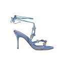 【15,000円以上1,000円OFF!!】 MANOLO BLAHNIK マノロ ブラニク ブルー Blue サンダル レディース 春夏2023 ELSAKA 422-1358-00014321 【関税・送料無料】【ラッピング無料】 ia