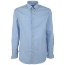 ポールスミス PAUL SMITH ポールスミス ブルー Blue シャツ メンズ 春夏2023 M1R.800P3.K01918 41 BLUE 【関税・送料無料】【ラッピング無料】 ia