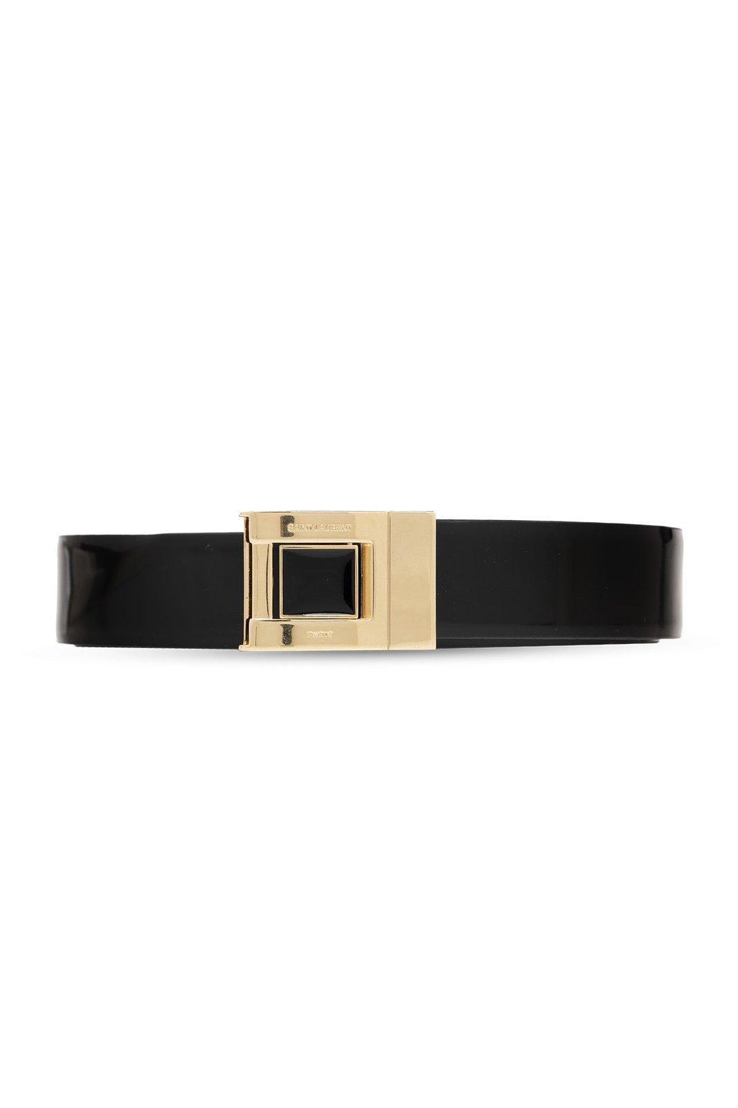 SAINT LAURENT PARIS イヴ サンローラン ブラック Nero ベルト レディース 秋冬2023 763579AACUW 1000 NERO 【関税・送料無料】【ラッピング無料】 iaのサムネイル