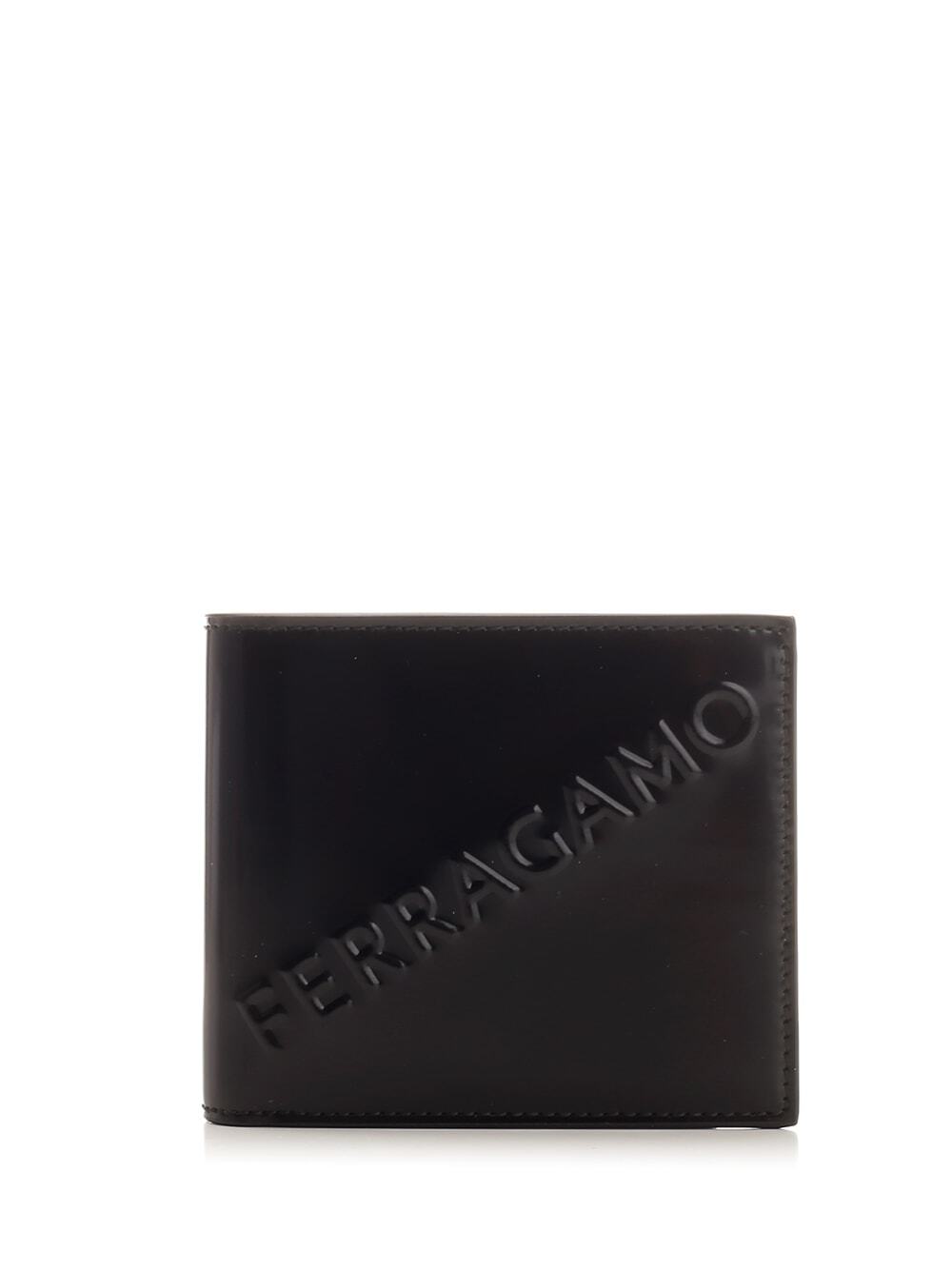 フェラガモ 財布（メンズ） FERRAGAMO フェラガモ ブラック BLACK 財布 メンズ 秋冬2023 661271EMBOSSED 765944001 【関税・送料無料】【ラッピング無料】 ia