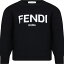 FENDI FENDI ブラック Black スウェット ボーイズ 秋冬2023 JUG147 AOCH F0GME 【関税・送料無料】【ラ..