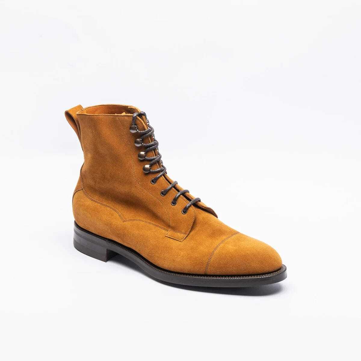  EDWARD GREEN エドワードグリーン ブーツ メンズ 秋冬2023 EDWARD GREEN GALWAY TOBACCO SUEDE  ia