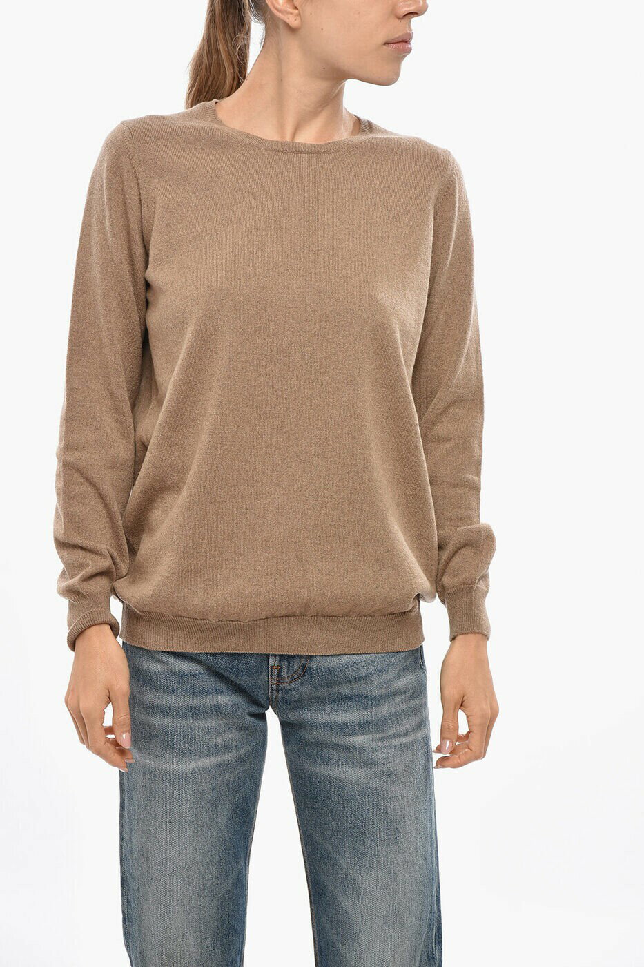 �ޡ��� MALO ���롼�ͥå������ѡ� �˥åȥ����� ��ǥ����� �١����� Crew neck jumpers DXA024 F1K32 E1664 ���� ��...