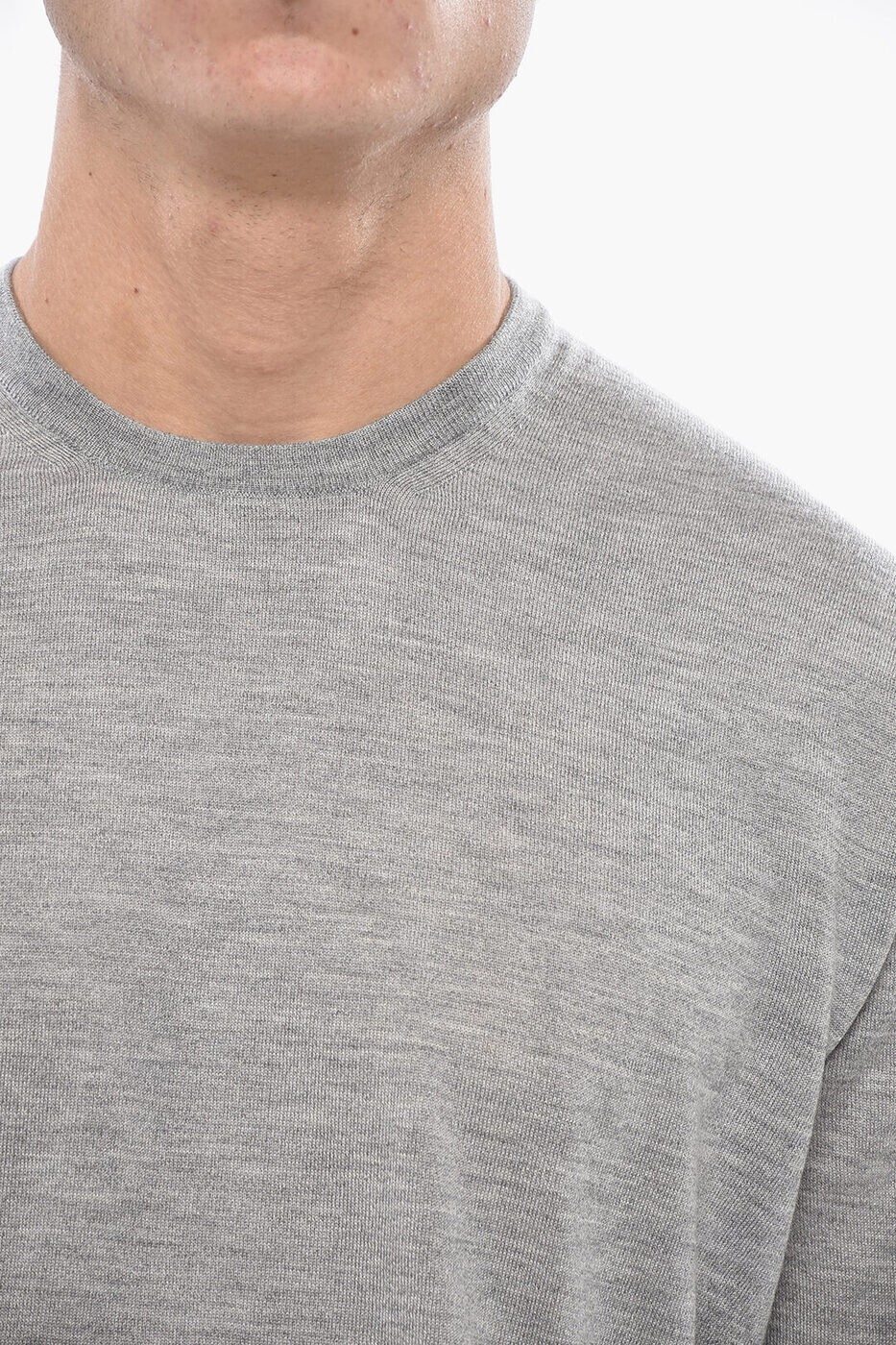 �ޡ��� MALO ���롼�ͥå������ѡ� �˥åȥ����� ��� ���졼 Crew neck jumpers UMA008 F1Z25 E2890 ���� ����̵�� ��åԥ�̵�� 2026AW dk