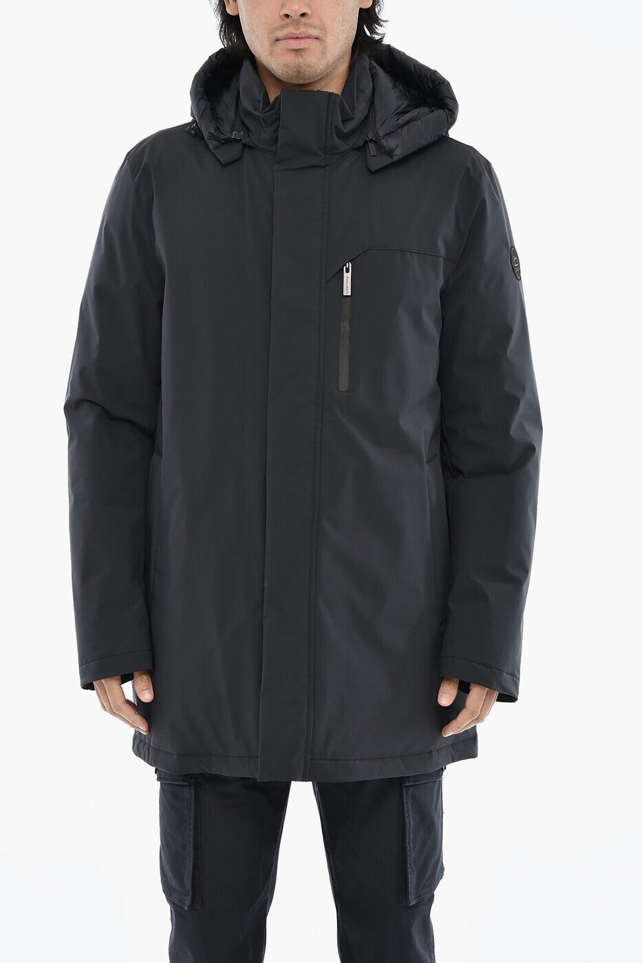 å WOOLRICH Х㥱å 㥱å  ֥롼 Biker jackets CFWOOU0464MRUT0102 3989 ...