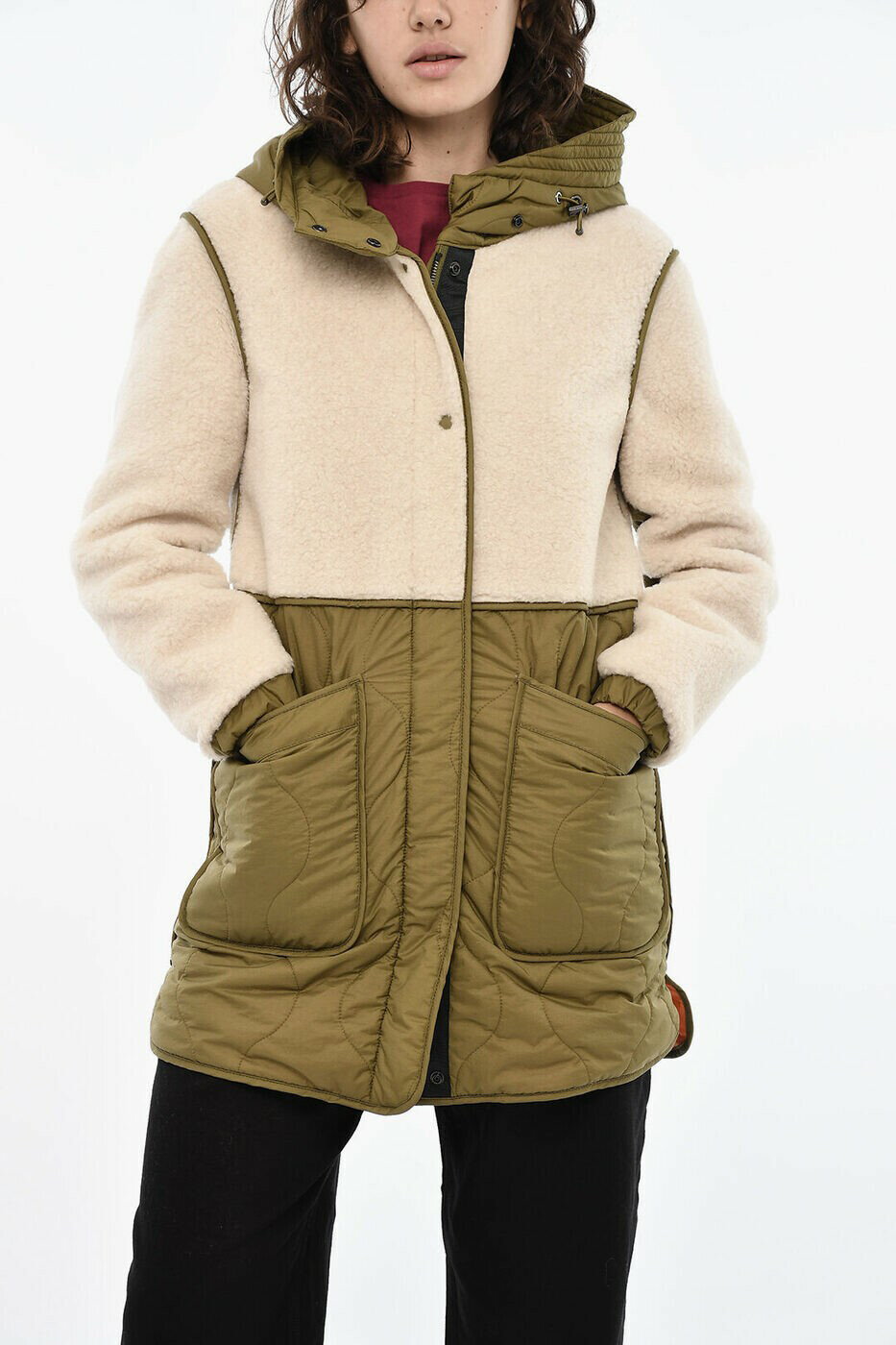å WOOLRICH  ǥ Coats CFWWOU0740FRUT3069 6439  ̵ åԥ̵ 2025AW d...