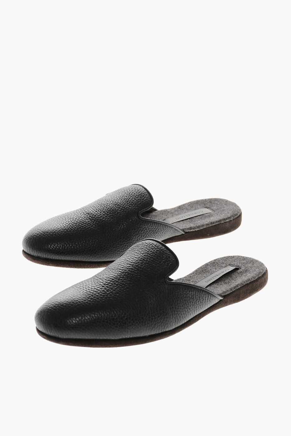 コルネリアーニ CORNELIANI フラットシューズ サンダル メンズ ブラック Flat Shoes 84TM89 9820921 020 関税 送料無料 ラッピング無料 2025AW dk