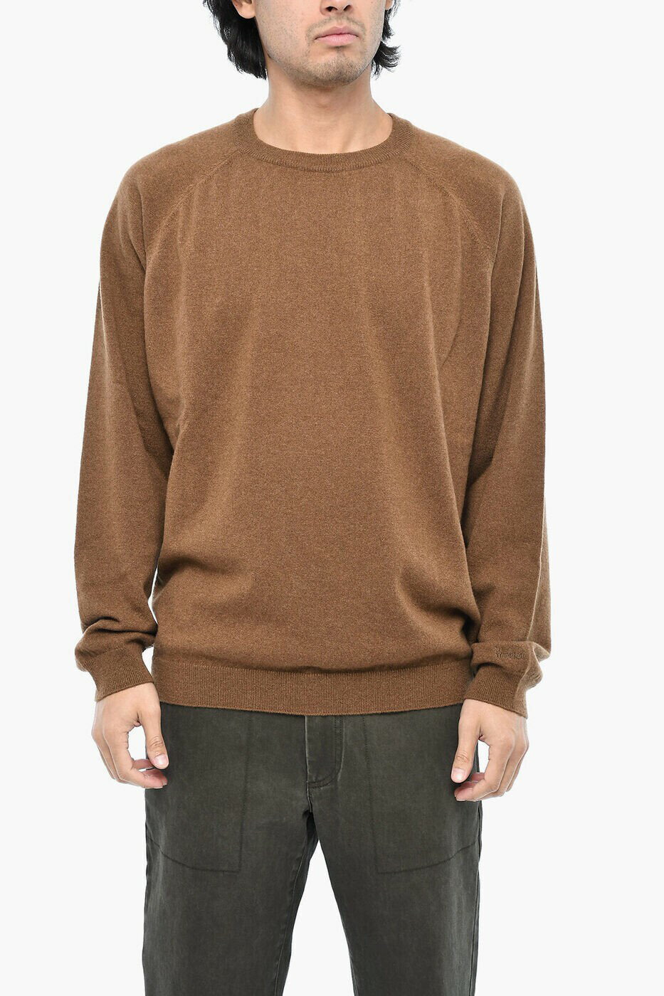 ウールリッチ WOOLRICH クルーネックジャンパー ニットウェア メンズ ブラウン Crew neck jumpers CFWOKN0197MRUF0668 7370 関税 送料無料 ラッピング無料 2025AW dk
