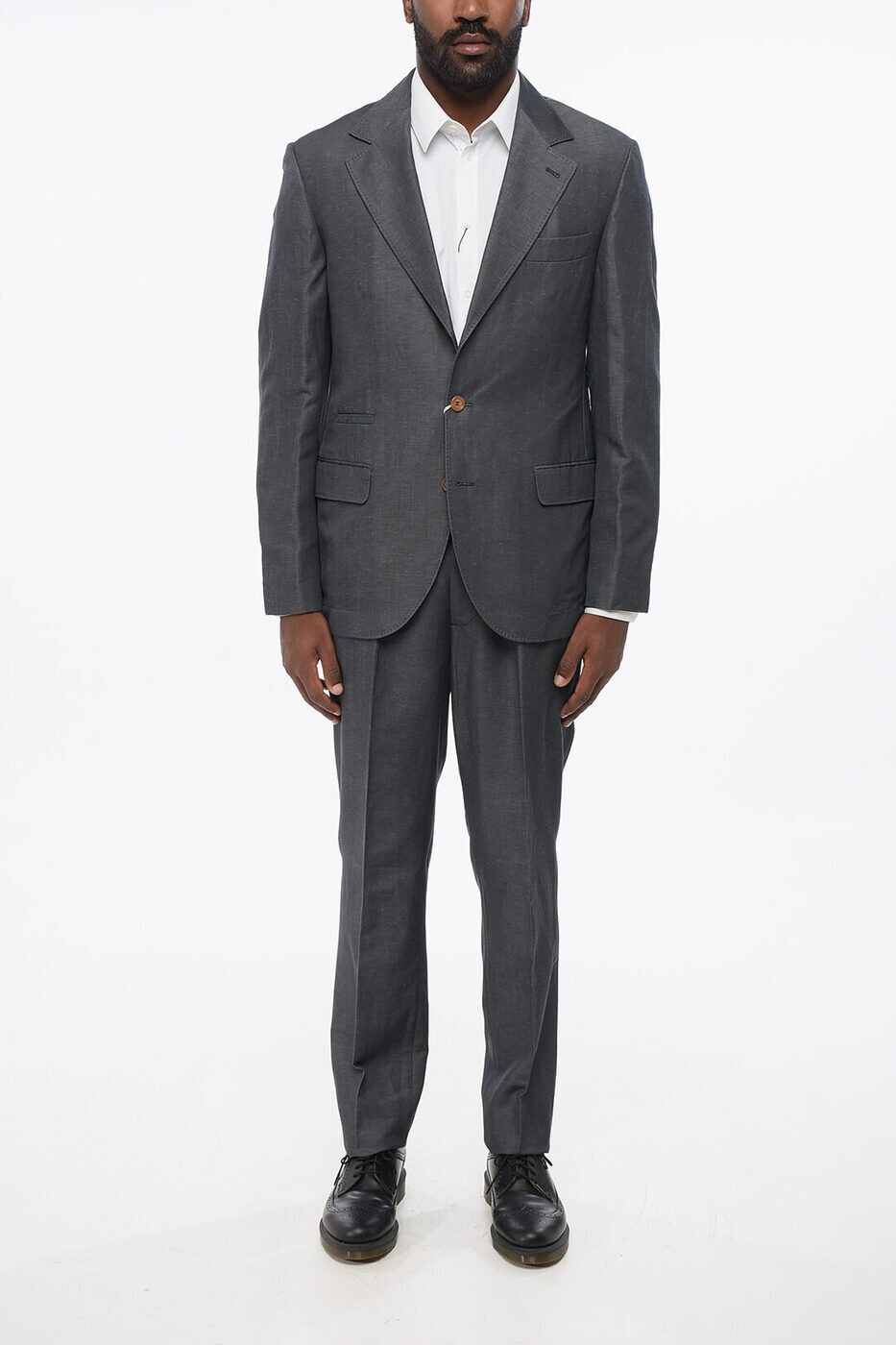 ブルネロ クチネリ BRUNELLO CUCINELLI フォーマル スーツ メンズ グレー Formal Outfits MB4047BTH TB404 C192 関税 送料無料 ラッピング無料 2025SS dk