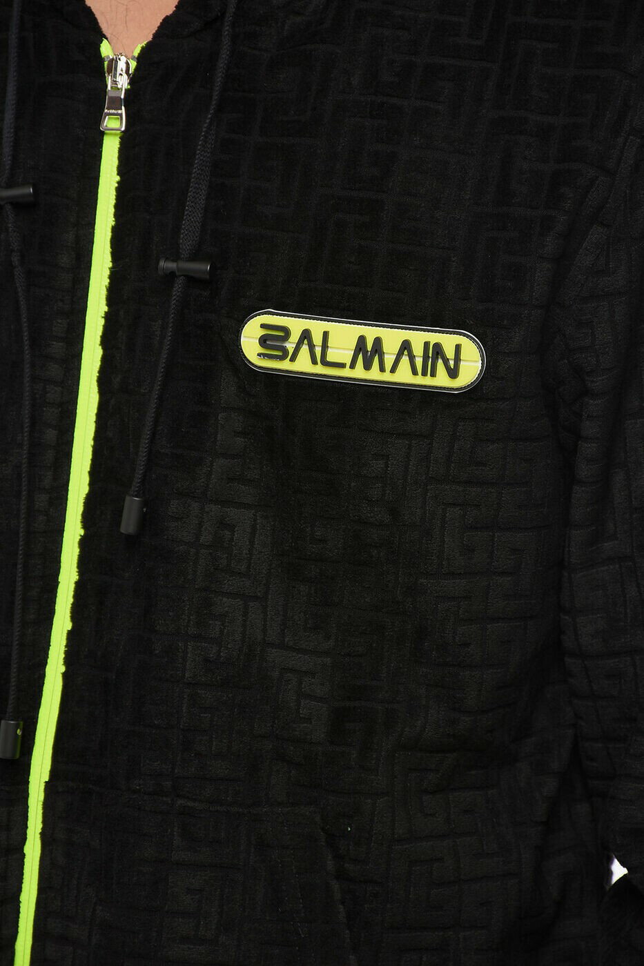 �Х�ޥ� BALMAIN ���롼�ͥå��������åȥ���� �ȥ졼�ʡ� ��� �֥�å� Crew neck sweatshirts YH1JX000JD04EAP ���� ����̵�� ��åԥ�̵�� 2026AW dk