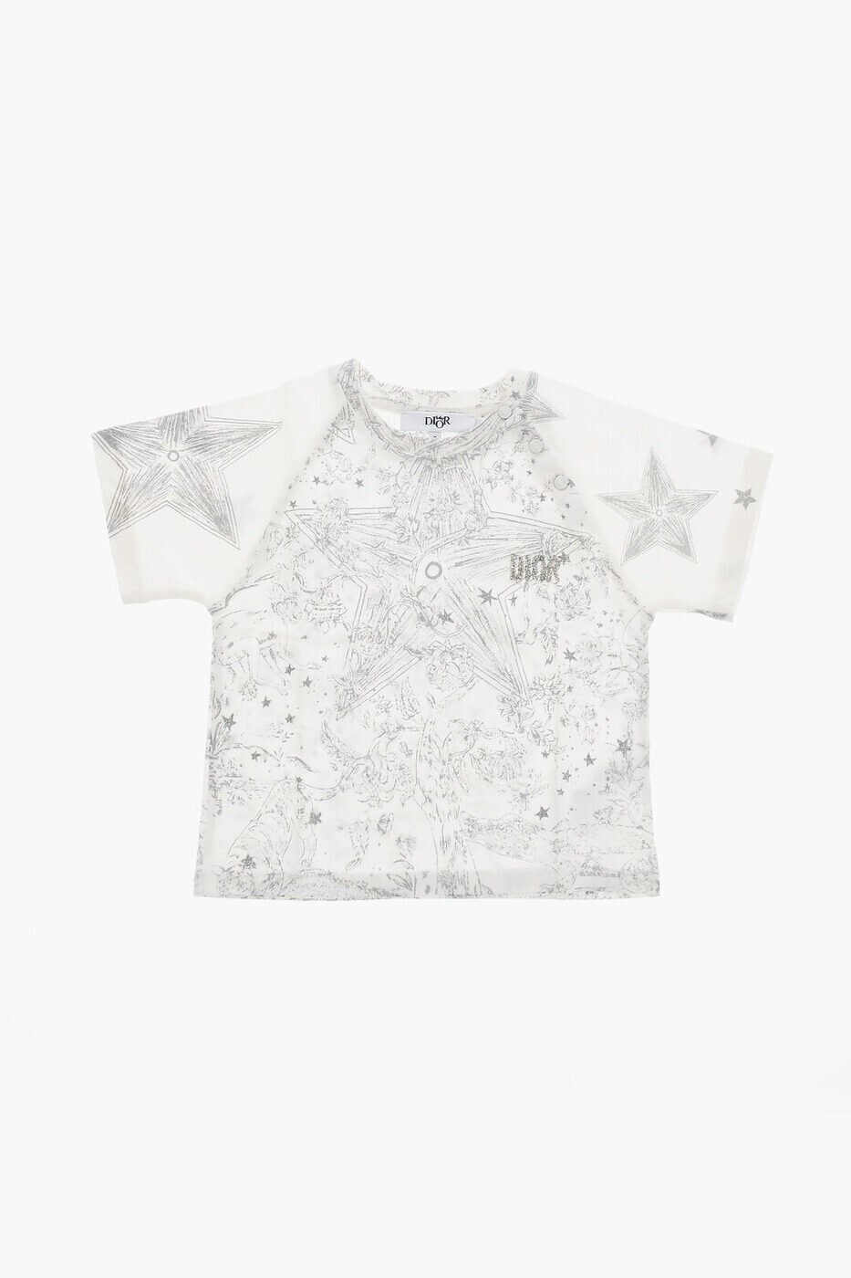 �ǥ������� DIOR ���󥰥��꡼��T����� T����� �����륺 �ۥ磻�� Long sleeve t-shirts 3SBM33TEE195A ���� ����̵��...