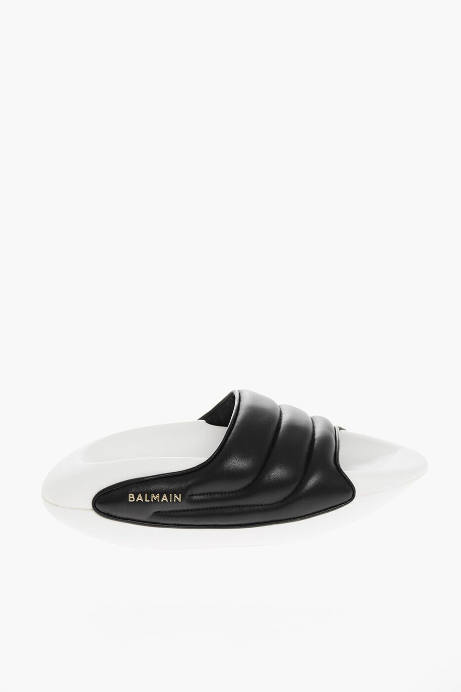 �Х�ޥ� BALMAIN �ե�åȥ��塼�� ������� ��� �֥�å� Flat Shoes XM0VL299LPQPEAB ���� ����̵�� ��åԥ�̵�� 2026AW dk