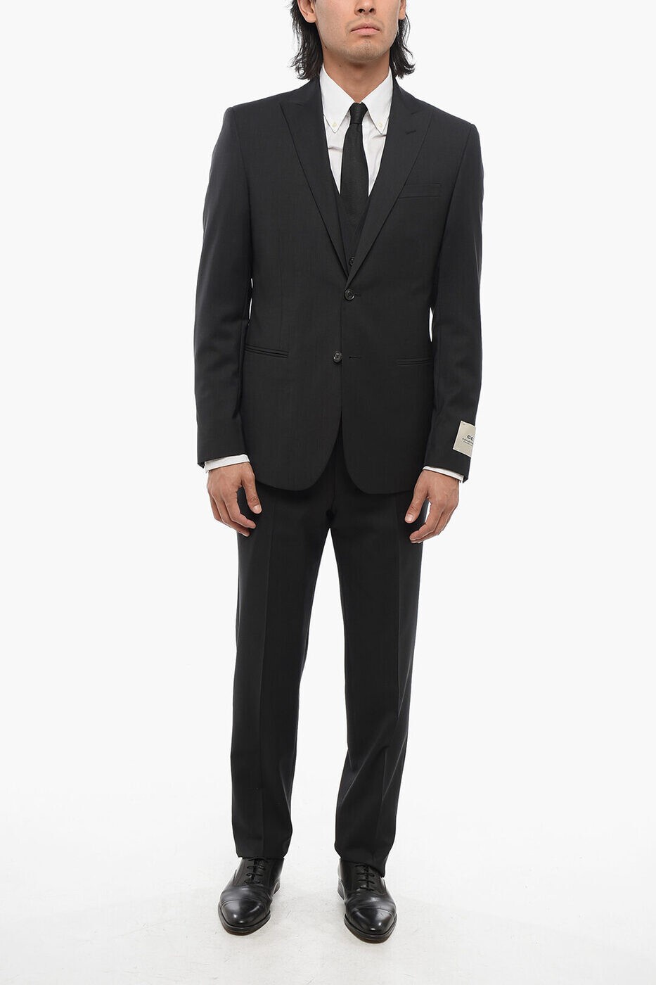 コルネリアーニ CORNELIANI フォーマル スーツ メンズ ブラック Formal Outfits 258Z72 2537100 020 関税 送料無料 ラッピング無料 2025AW dk