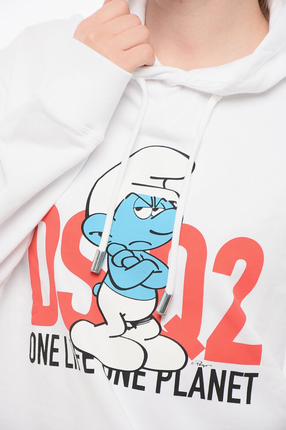�ǥ��������������� DSQUARED2 ���롼�ͥå��������åȥ���� �ȥ졼�ʡ� ��ǥ����� �ۥ磻�� Crew neck sweatshirts S73GU0099 S25590 WHITE ���� ����̵�� ��åԥ�̵�� 2026SS dk