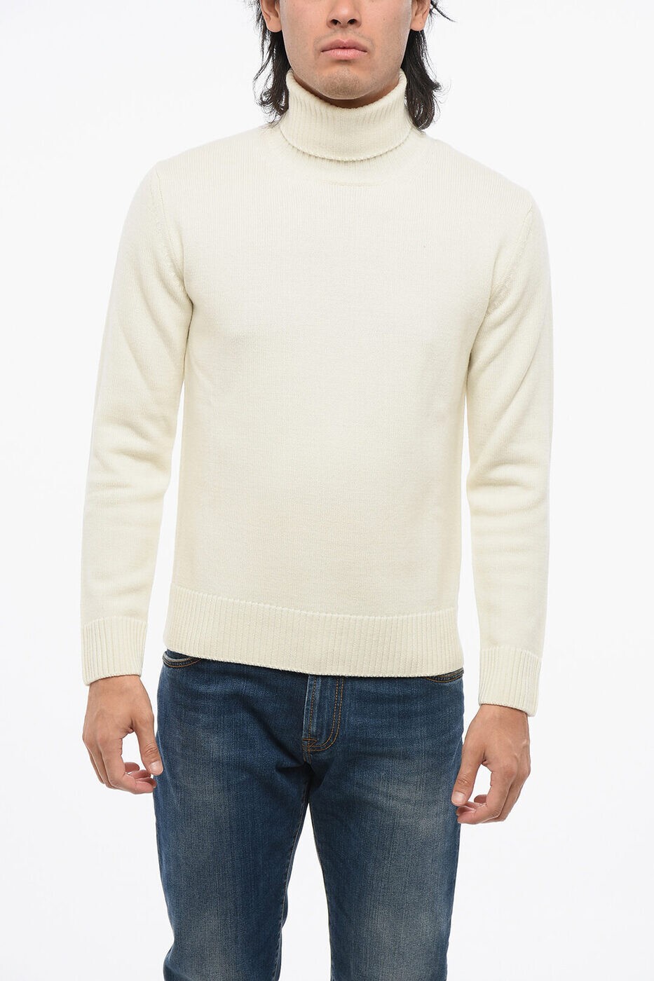 楽天BRANDSHOP・クラージュ楽天市場店アルテア ALTEA クルーネックジャンパー ニットウェア メンズ ホワイト Crew neck jumpers 2361109/MC/437 28 関税 送料無料 ラッピング無料 2025AW dk