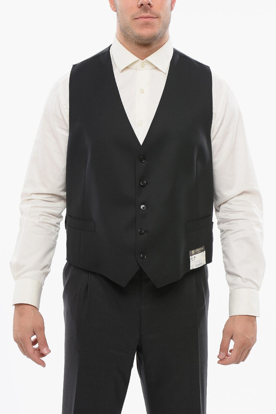 ͥꥢ CORNELIANI ȥ ٥  ֥å Waistcoats 72C261 3818059 020  ̵ ...