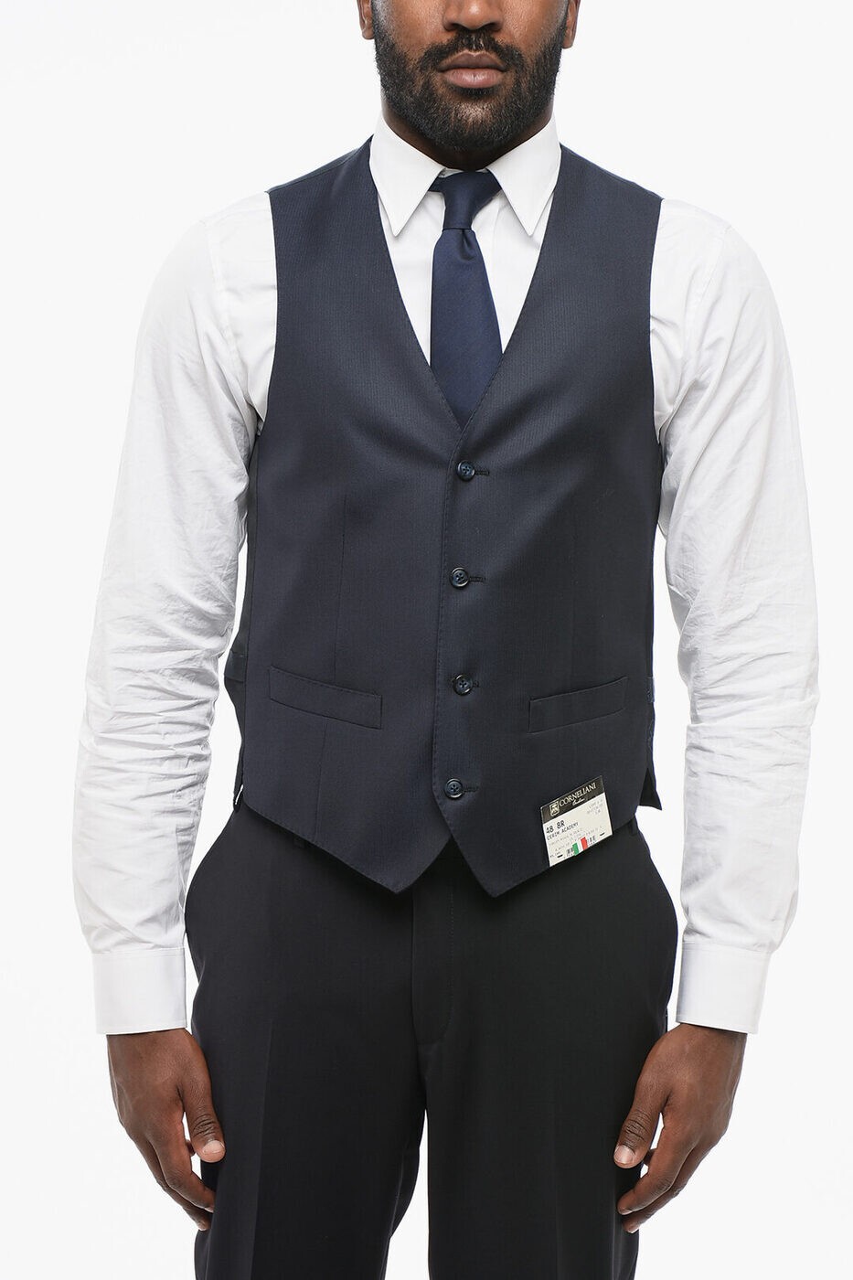 ͥꥢ CORNELIANI ȥ ٥  ֥롼 Waistcoats 78C099 0007136Z005  ̵ å...