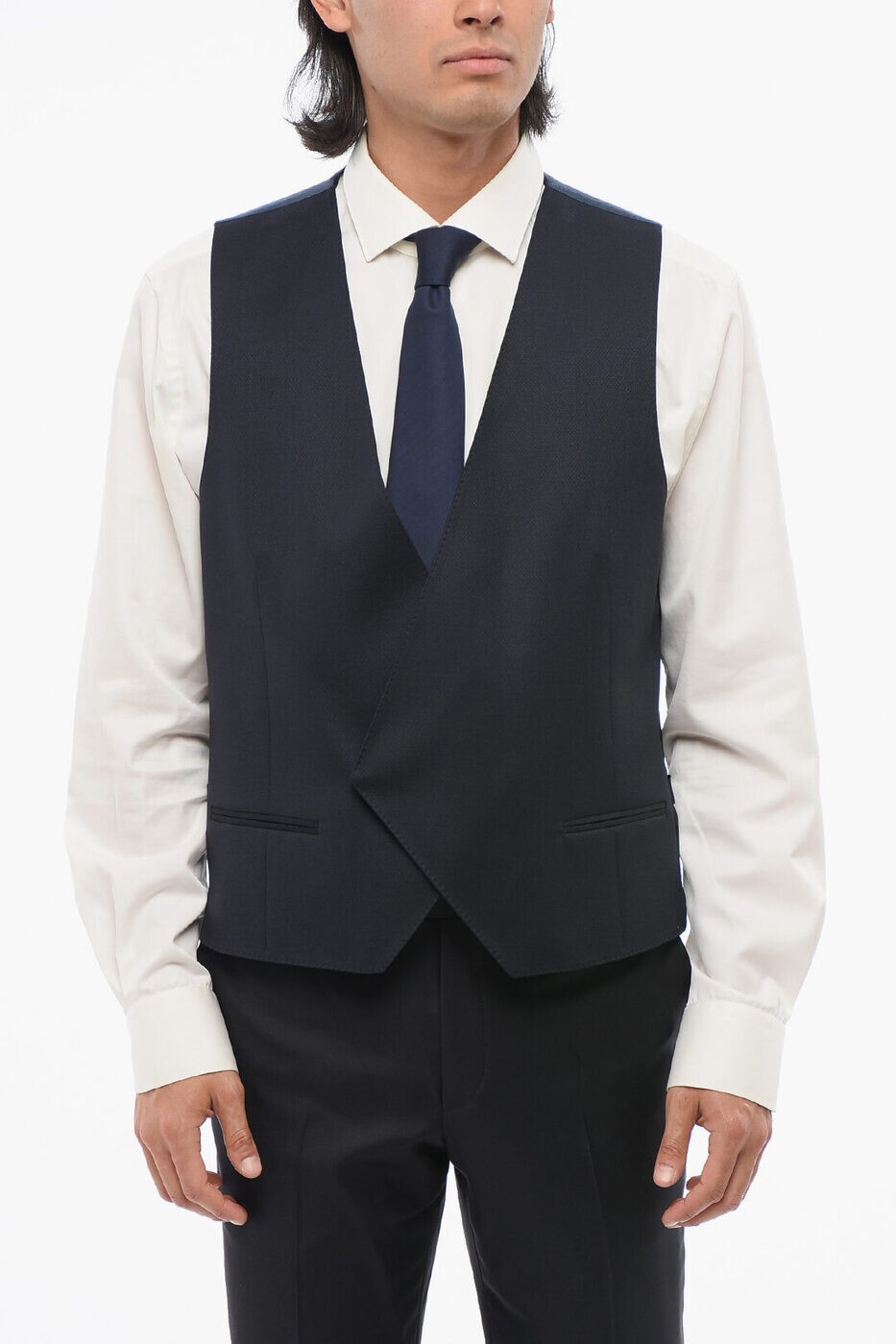 ͥꥢ CORNELIANI ȥ ٥  ֥롼 Waistcoats 89C086 2117402 001  ̵ å...