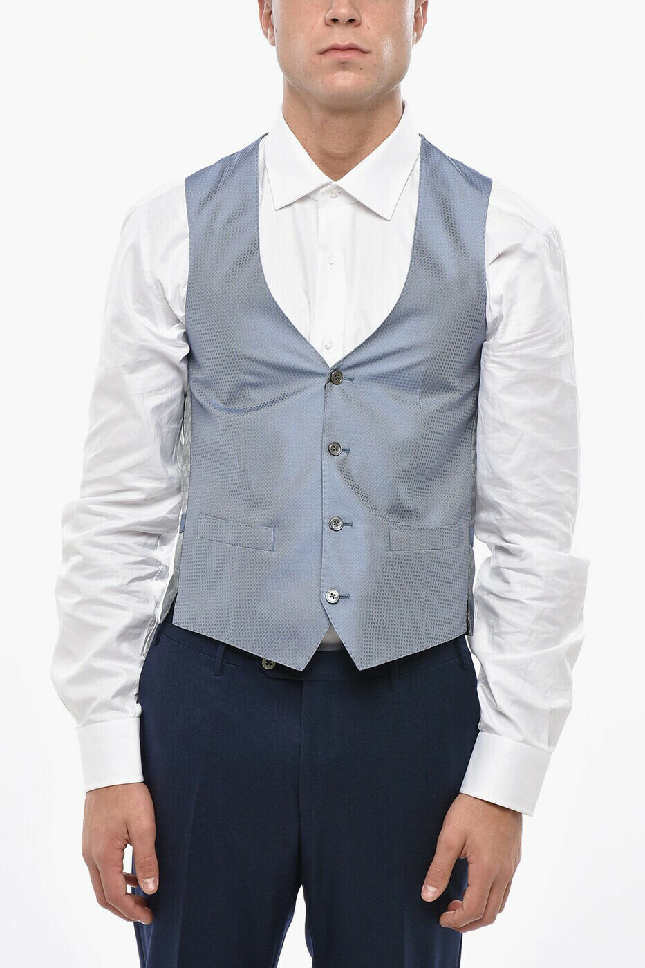 ͥꥢ CORNELIANI ȥ ٥  ֥롼 Waistcoats 79C095 7117199 001  ̵ å...
