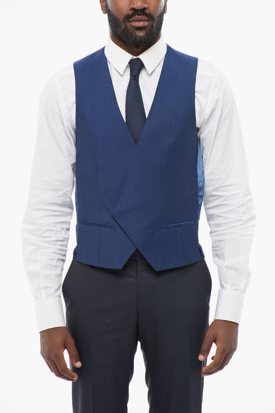 ͥꥢ CORNELIANI ȥ ٥  ֥롼 Waistcoats 89C086 2114136 007  ̵ å...