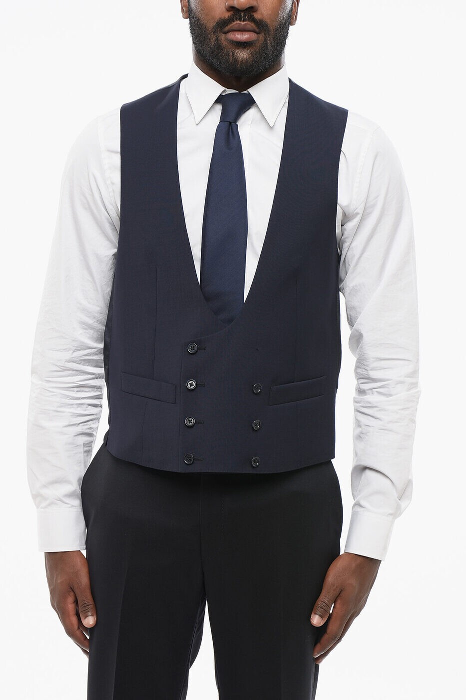 ͥꥢ CORNELIANI ȥ ٥  ֥롼 Waistcoats 91CZ65 3168325 002  ̵ å...