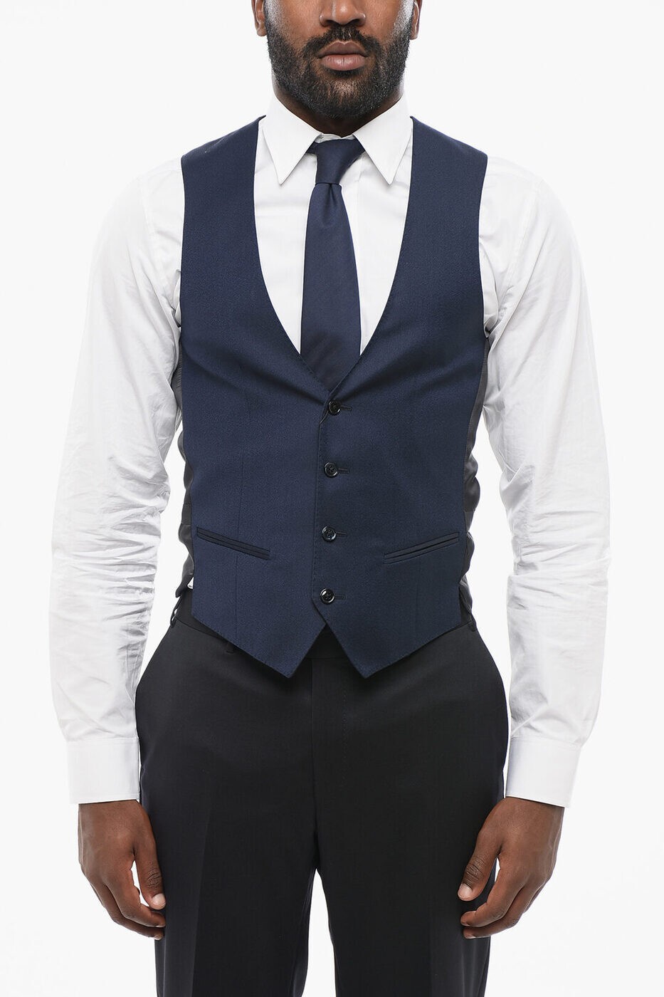 ͥꥢ CORNELIANI ȥ ٥  ֥롼 Waistcoats 91CT06 3198236 002  ̵ å...