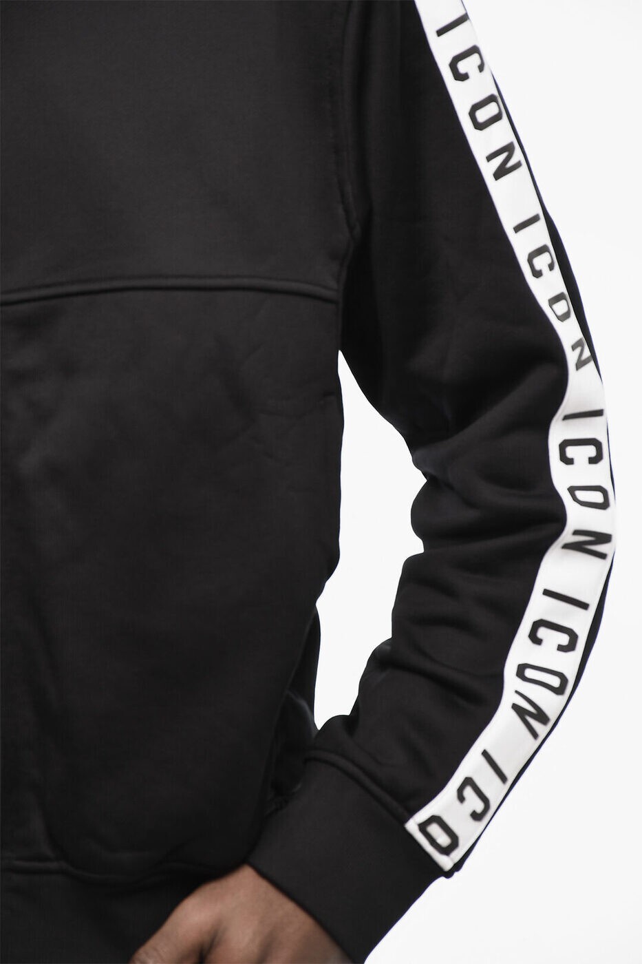 �ǥ��������������� DSQUARED2 ���롼�ͥå��������åȥ���� �ȥ졼�ʡ� ��� �֥�å� Crew neck sweatshirts S79HG0013 S25497 900 ���� ����̵�� ��åԥ�̵�� 2026SS dk