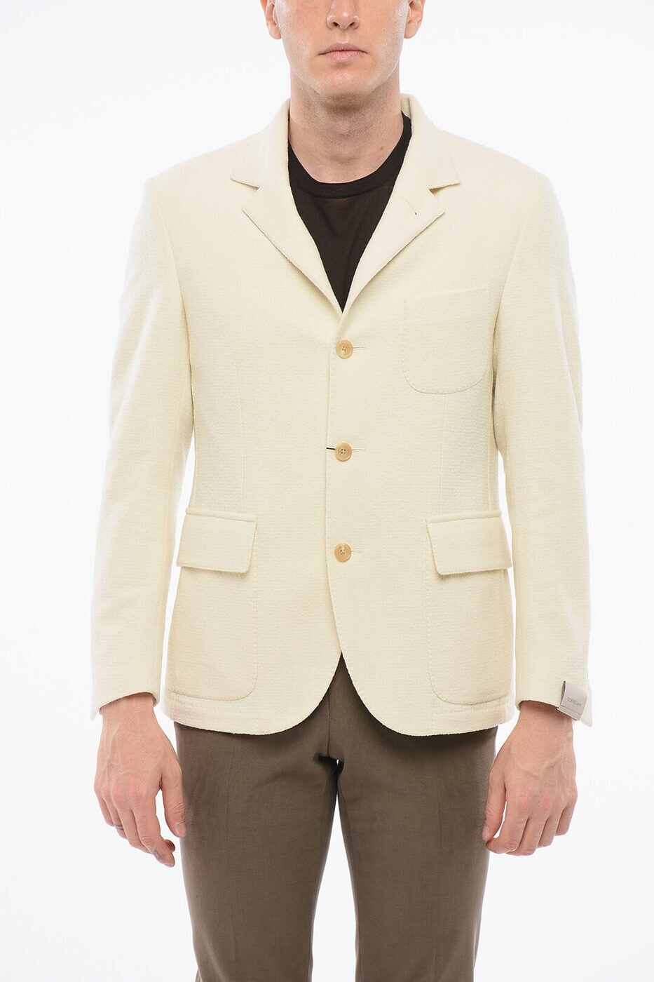 ͥꥢ CORNELIANI ܥС㥱å 㥱å  ۥ磻 Bomber jackets 92X525 3818601 073 ...