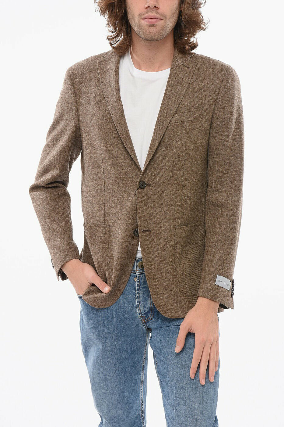 ˥Υ˥ NINO DANIELI ܥС㥱å 㥱å  ֥饦 Bomber jackets 926R47 3838481 033 ...