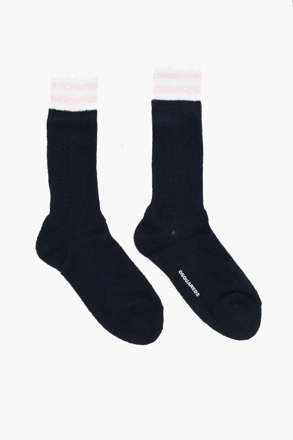 �ǥ��������������� DSQUARED2 ���� ���å��� ��� �֥롼 Socks DFV140290 ISA01 30B ���� ����̵�� ...