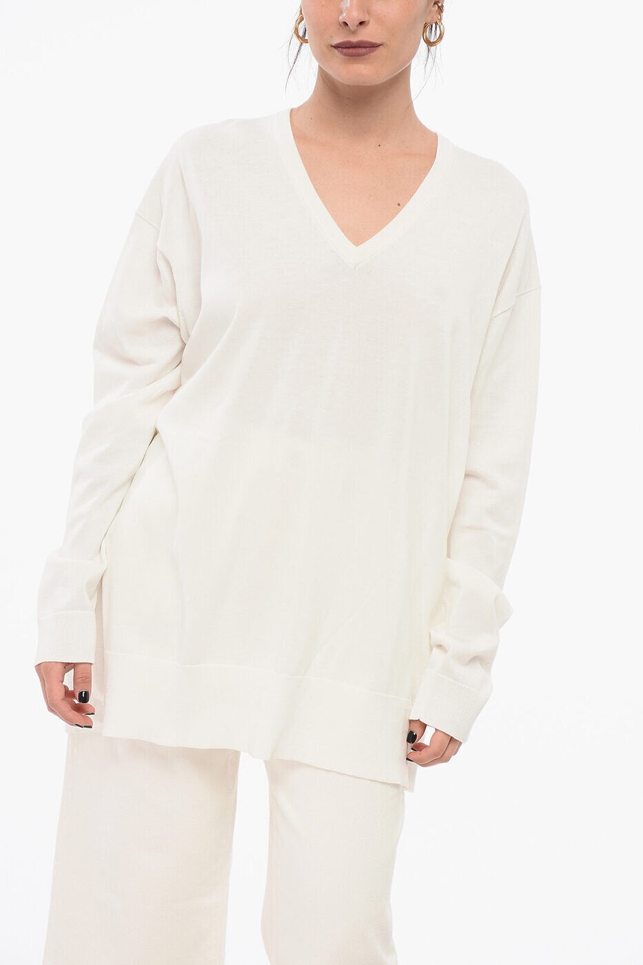 �����ڥ� ASPESI �������� �˥åȥ����� ��ǥ����� �ۥ磻�� Knitwear 3407337101072 ���� ����̵�� ��åԥ�̵�� 2025SS...