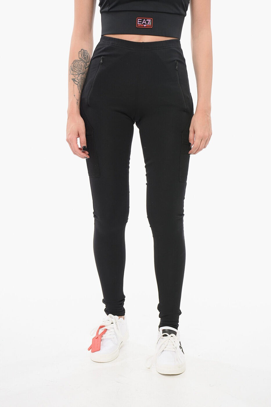 WARDROBE 쥮 ǥ ֥å Leggings W2045R08VI BLK  ̵ åԥ̵ 2025SS dk